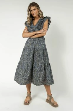 CALISTA Teagan Midi Dress - FINAL SALE