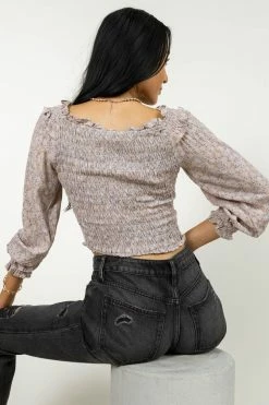 PROMESA Tops Caline Floral Top - FINAL SALE