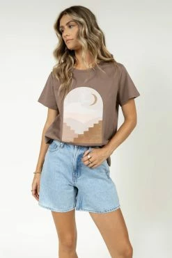 WORUI Moon Graphic Tee - FINAL SALE