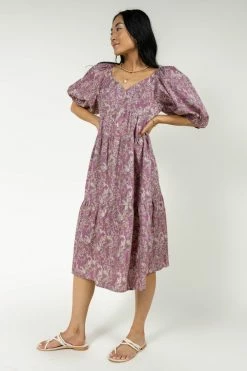 MILLIBON POLYMOND DK INC Lonnie Midi Dress - FINAL SALE