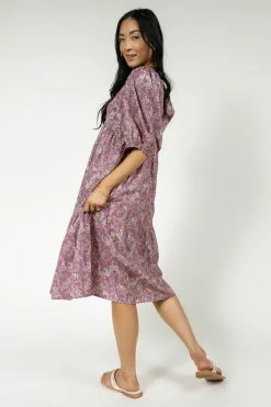 MILLIBON POLYMOND DK INC Lonnie Midi Dress - FINAL SALE