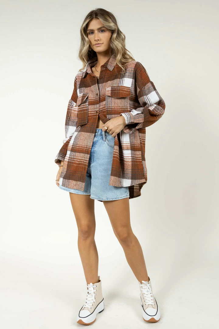 Coupon โ๏ธ QIZHEN Ripley Shacket - FINAL SALE ๐ 1 QIZHEN Ripley Shacket - FINAL SALE