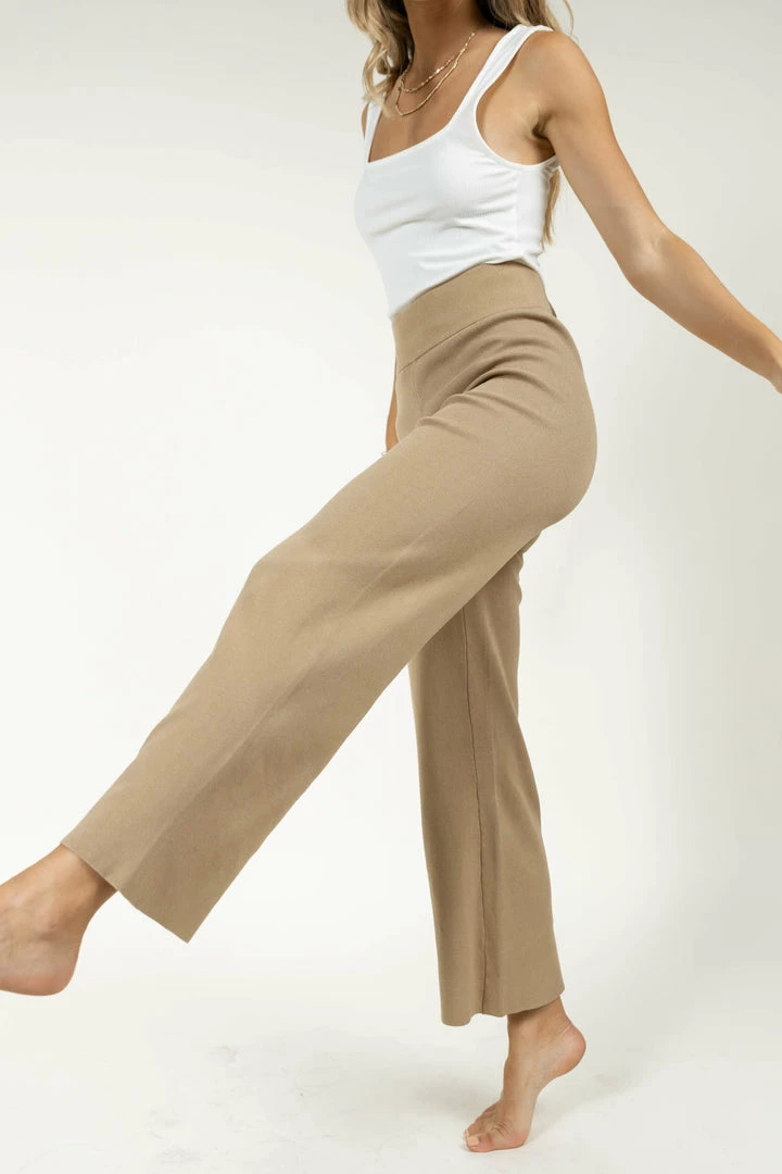 Wholesale 🎉 CRESCENT Micaela Wide Leg Pant In Camel - FINAL SALE 😀 1 CRESCENT Micaela Wide Leg Pant In Camel - FINAL SALE