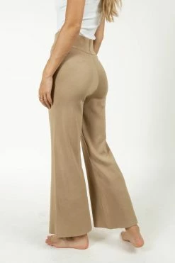 Wholesale 🎉 CRESCENT Micaela Wide Leg Pant In Camel - FINAL SALE 😀 6 CRESCENT Micaela Wide Leg Pant In Camel - FINAL SALE