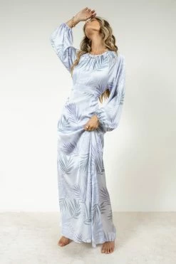 WORUI Giselle Maxi Dress In Blue - FINAL SALE