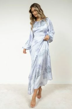 WORUI Giselle Maxi Dress In Blue - FINAL SALE