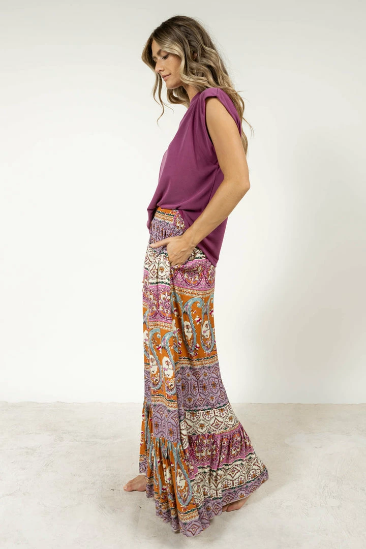 Best Sale π MILLIBON POLYMOND DK INC Wynn Maxi π Skirt - FINAL SALE π 3 MILLIBON POLYMOND DK INC Wynn Maxi Skirt - FINAL SALE