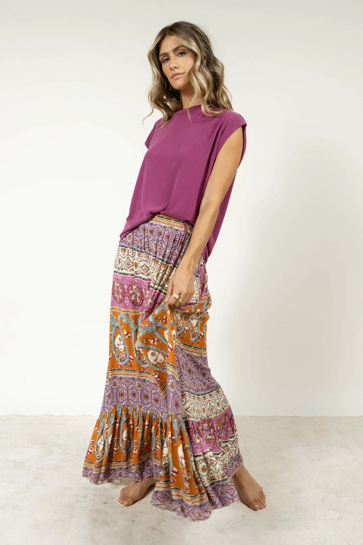 Best Sale π MILLIBON POLYMOND DK INC Wynn Maxi π Skirt - FINAL SALE π 5 MILLIBON POLYMOND DK INC Wynn Maxi Skirt - FINAL SALE