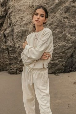 SINA Laurent Cropped Sweater - FINAL SALE