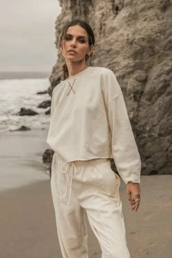 SINA Laurent Cropped Sweater - FINAL SALE