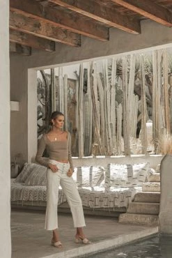 Discount π₯ LE LIS Tops Nadia Tie Back Top In Mocha - FINAL SALE π 11 LE LIS Tops Nadia Tie Back Top In Mocha - FINAL SALE