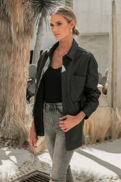 Kancan Patricia Vegan Leather Jacket - FINAL SALE