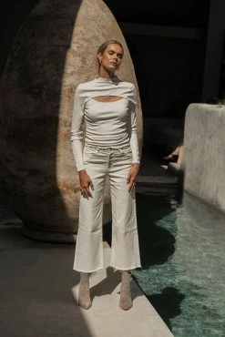 BLANC Winston Cut-Out Top - FINAL SALE