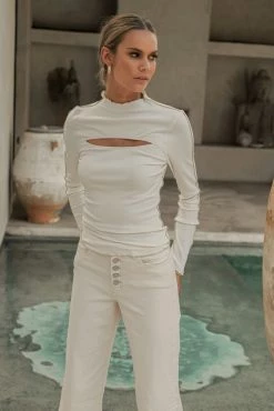 BLANC Winston Cut-Out Top - FINAL SALE