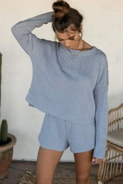 ROKOKO Teala Knit Shorts - FINAL SALE