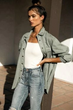 Best reviews of ๐ VEVERET Faux Suede Shacket - FINAL SALE ๐ฅฐ 18 VEVERET Faux Suede Shacket - FINAL SALE