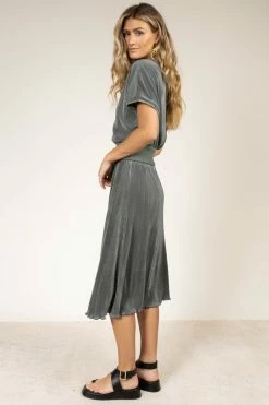 Hot Sale π SINA Adaline Midi π Dress In Olive - FINAL SALE π 8 SINA Adaline Midi Dress In Olive - FINAL SALE