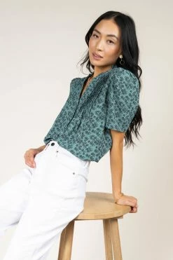 FUN 2 FUN Gianna Floral Blouse - FINAL SALE