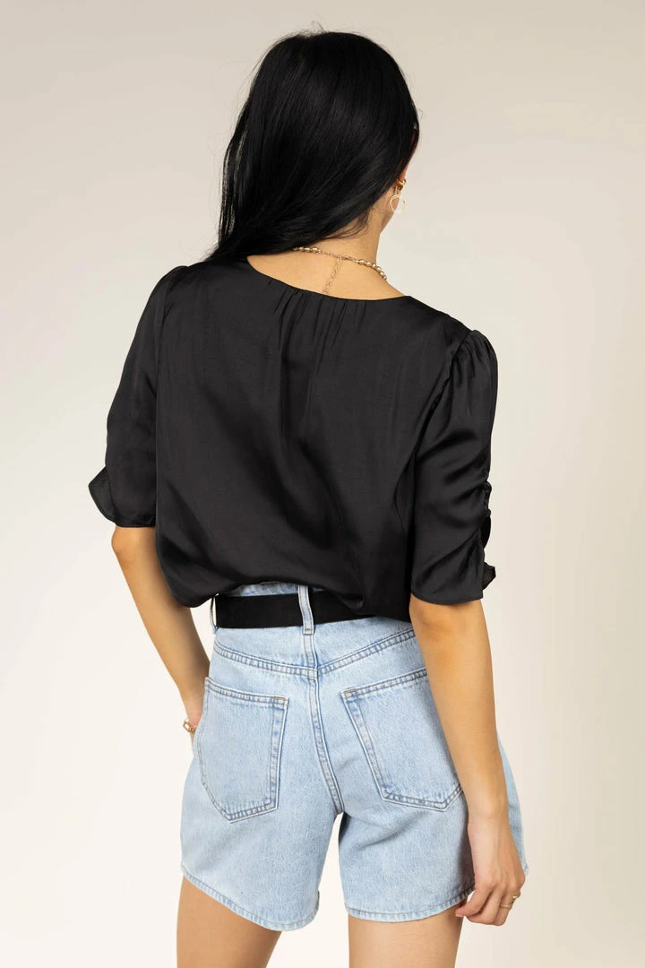 Coupon β€οΈ FUN 2 FUN Tops Belinda Blouse In Black π 4 FUN 2 FUN Tops Belinda Blouse In Black