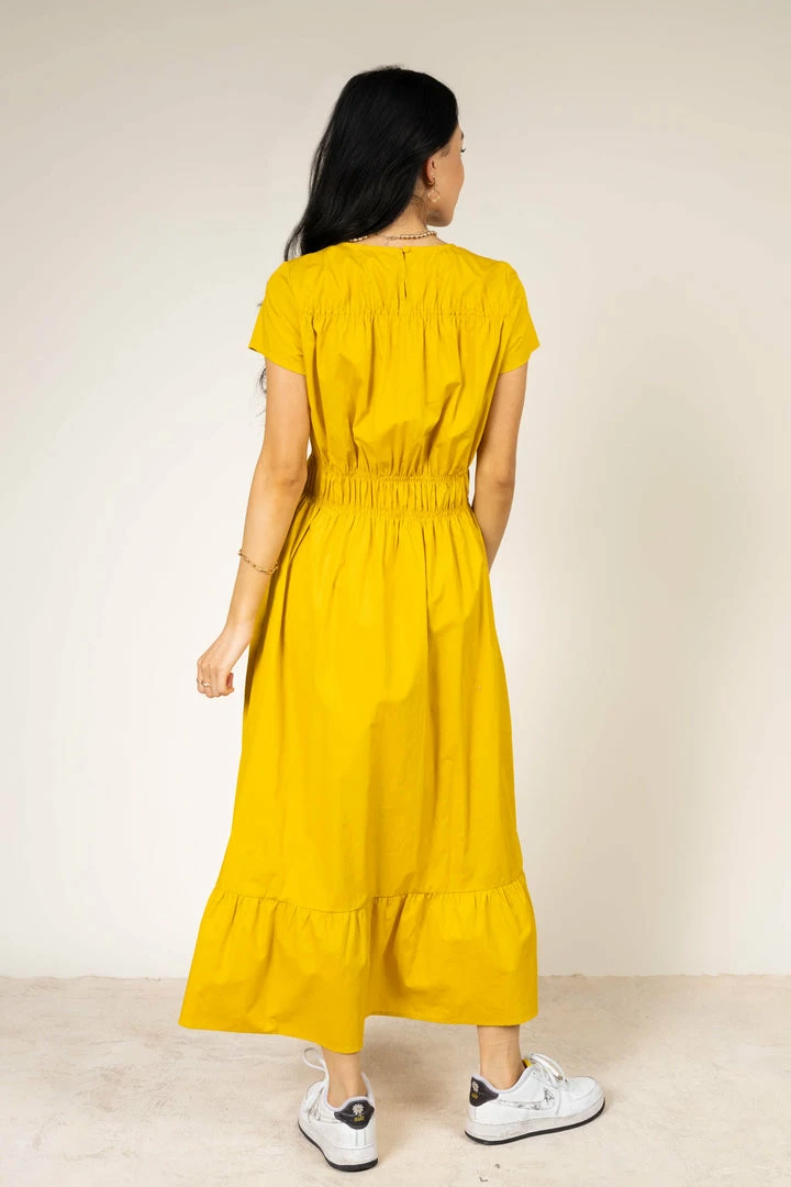 Promo π€© SINA Averie Tiered π Dress In Chartreuse - FINAL SALE π€© 4 SINA Averie Tiered Dress In Chartreuse - FINAL SALE
