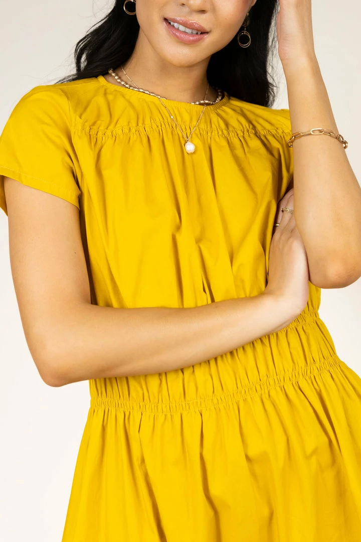 Promo π€© SINA Averie Tiered π Dress In Chartreuse - FINAL SALE π€© 3 SINA Averie Tiered Dress In Chartreuse - FINAL SALE