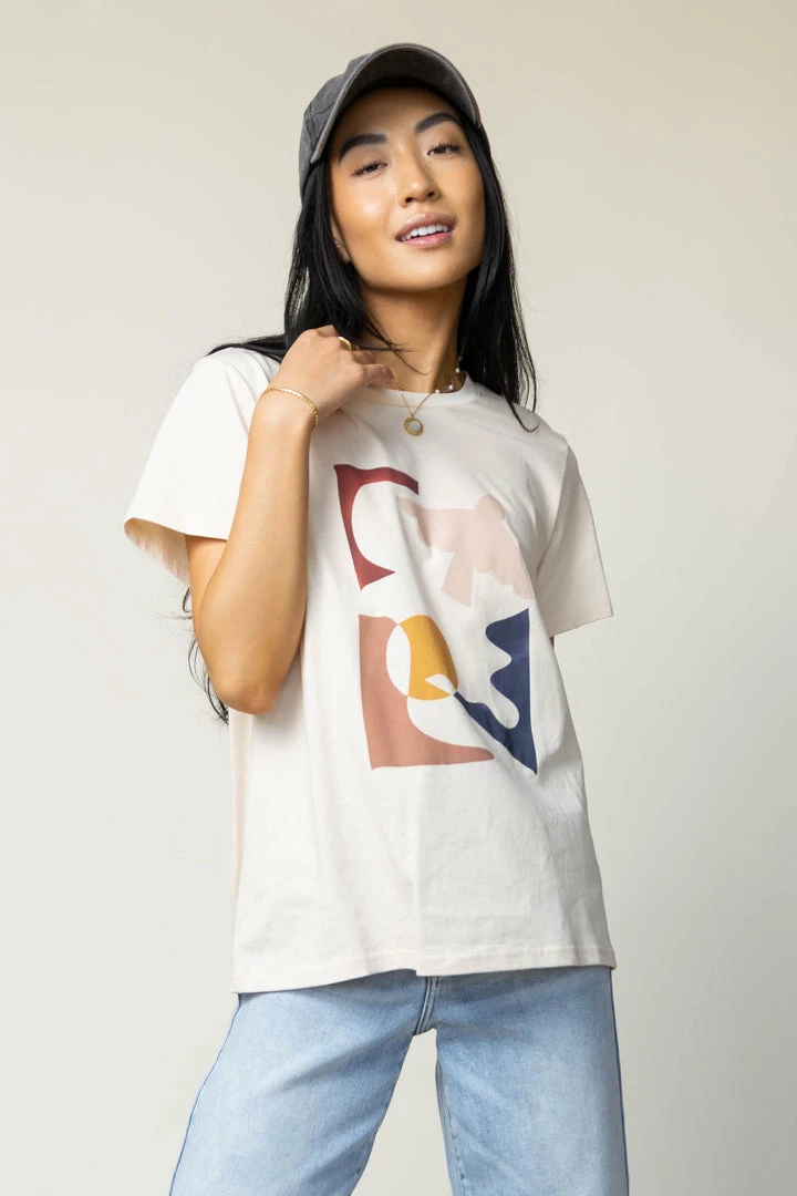 Cheapest ๐ฏ WORUI Picasso Graphic Tee - FINAL SALE ๐ฏ 3 WORUI Picasso Graphic Tee - FINAL SALE