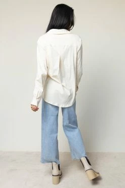 WORUI Mason Button Up In Cream - FINAL SALE