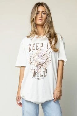 SWEET CLAIRE Keep It Wild Tiger Tee - FINAL SALE Tops