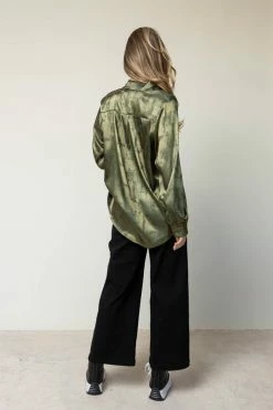 Cheap β LIME N CHILI Jaden Button Down Top In Green - FINAL SALE π 7 LIME N CHILI Jaden Button Down Top In Green - FINAL SALE