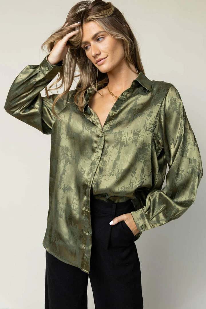 Cheap β LIME N CHILI Jaden Button Down Top In Green - FINAL SALE π 4 LIME N CHILI Jaden Button Down Top In Green - FINAL SALE