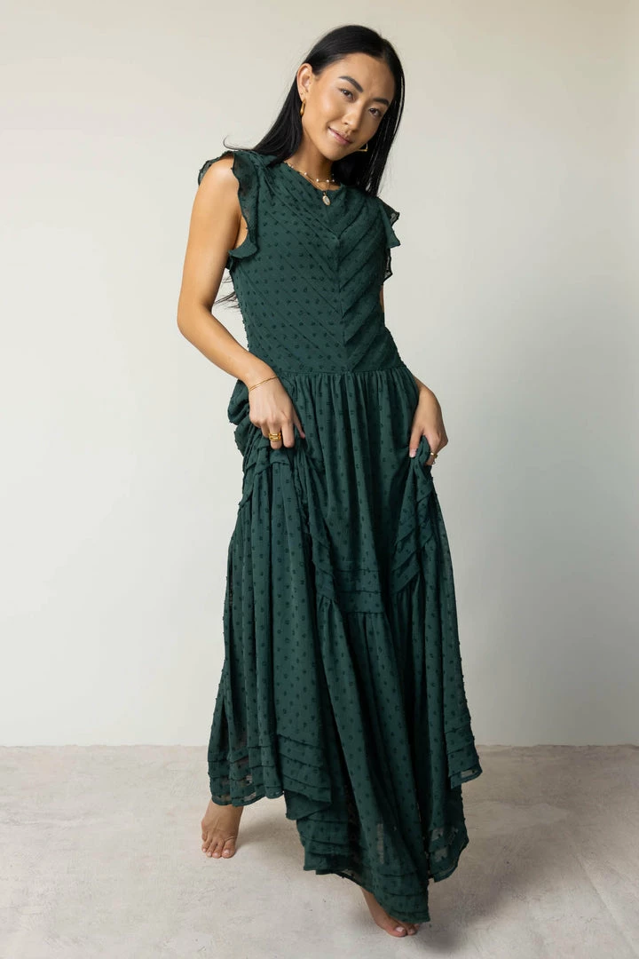 Best Pirce β SINA Ulysses Maxi π Dress In Hunter Green - FINAL SALE π₯ 1 SINA Ulysses Maxi Dress In Hunter Green - FINAL SALE