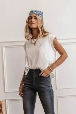 FINAL TOUCH COLLECTION Walker Tee In Coral - FINAL SALE