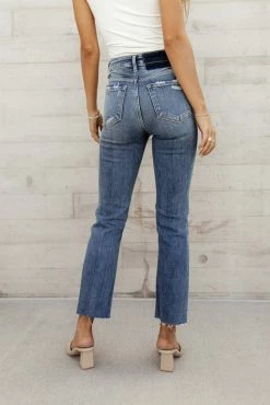 PLASTIC Jeans Flying Monkey Stretchy Straight Leg Denim