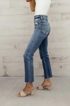 PLASTIC Jeans Flying Monkey Stretchy Straight Leg Denim