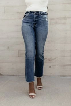 PLASTIC Jeans Flying Monkey Stretchy Straight Leg Denim