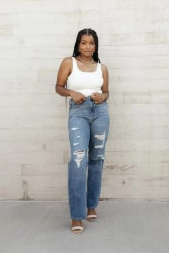 KanCan Sunny Relaxed Straight Jeans - FINAL SALE