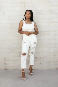 Budget 🔔 PLASTIC Vervet Idabel Mom 👖 Jeans 🎁 26 PLASTIC Vervet Idabel Mom Jeans