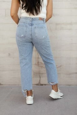 PLASTIC Lynette High Rise Straight Leg Jeans - FINAL SALE