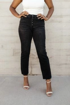 Outlet ๐ PLASTIC Flying Monkey Miley Straight ๐ Jeans - FINAL SALE ๐ 19 PLASTIC Flying Monkey Miley Straight Jeans - FINAL SALE