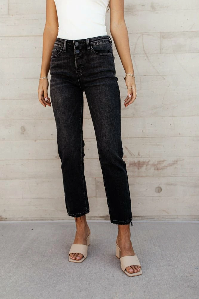 Outlet ๐ PLASTIC Flying Monkey Miley Straight ๐ Jeans - FINAL SALE ๐ 1 PLASTIC Flying Monkey Miley Straight Jeans - FINAL SALE