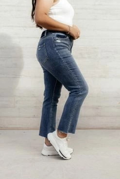 PLASTIC Jeans Flying Monkey Stretchy Straight Leg Denim