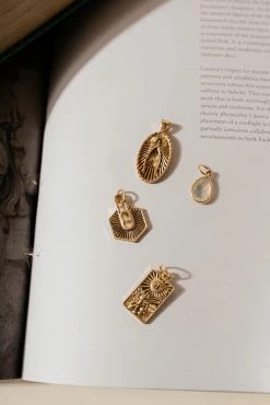 LA RADIANT VAL JEAN GLOBAL Jewelry Sanctuary Lock Pendant - FINAL SALE