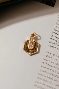 LA RADIANT VAL JEAN GLOBAL Jewelry Sanctuary Lock Pendant - FINAL SALE