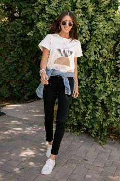 PLASTIC Flying Monkey Mid Rise Black Skinny Denim - FINAL SALE