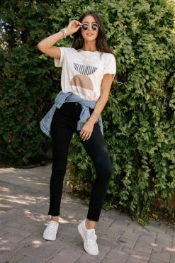 PLASTIC Flying Monkey Mid Rise Black Skinny Denim - FINAL SALE