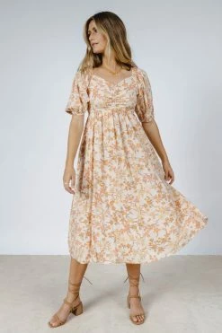 WELLMADE INC Asa Floral Dress - FINAL SALE