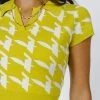 BLANC Shae Cropped Top In Lime - FINAL SALE