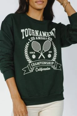 SWEET CLAIRE Tournament Pullover