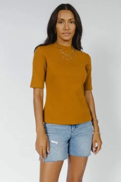 WORUI Tops Lennox Top In Camel - FINAL SALE