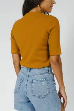 WORUI Tops Lennox Top In Camel - FINAL SALE